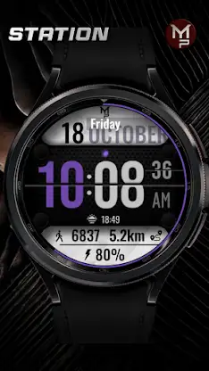 STATION - Digital watch face screenshot 3