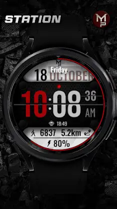 STATION - Digital watch face screenshot 6