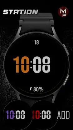 STATION - Digital watch face screenshot 8
