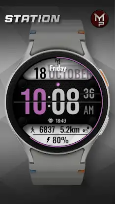 STATION - Digital watch face screenshot 4