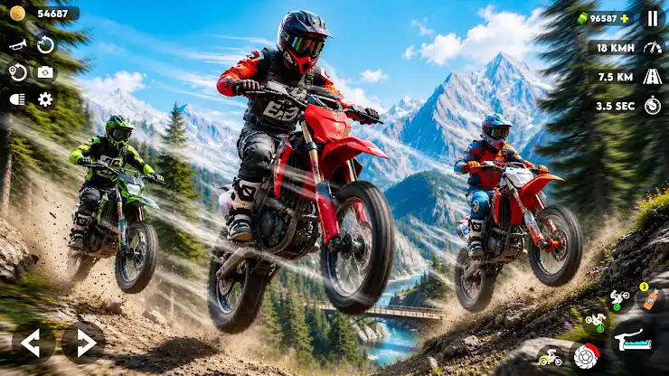 Bike Drive: Highway Rush screenshot 4