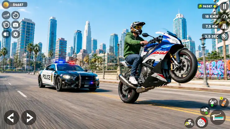 Bike Drive: Highway Rush screenshot 1