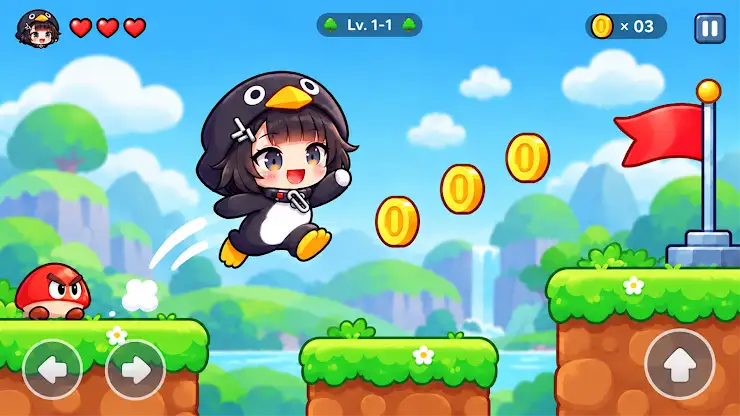 Gugu Gaga Worlds: Run & Jump screenshot 1