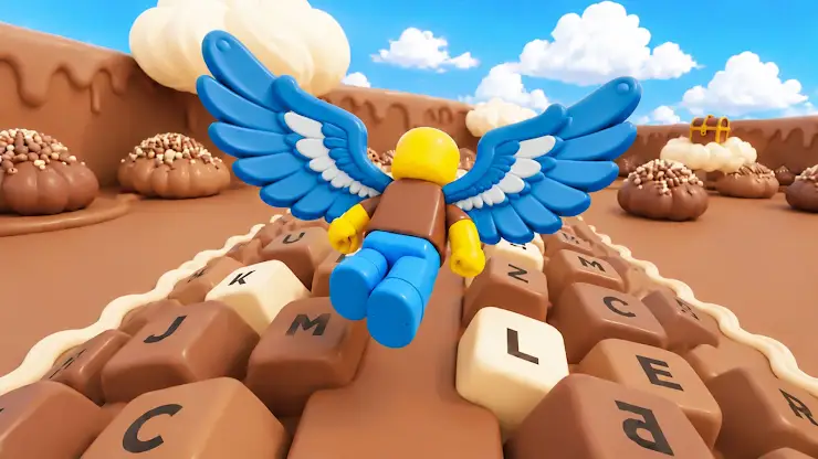 Keyboard Obby: Candy Escape screenshot 5