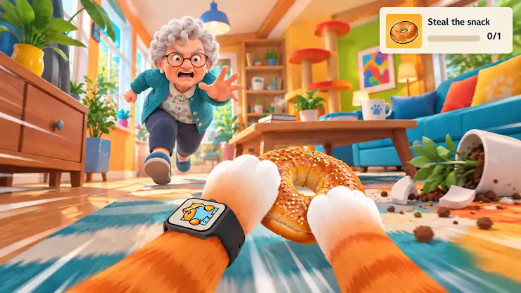 Cat Prank: Pet Escape 3D screenshot 1