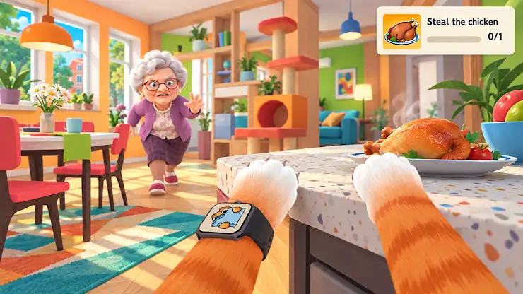Cat Prank: Pet Escape 3D screenshot 4