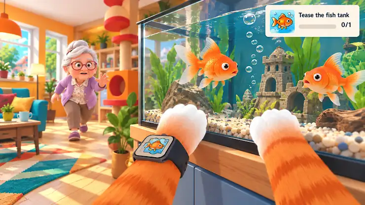 Cat Prank: Pet Escape 3D screenshot 3