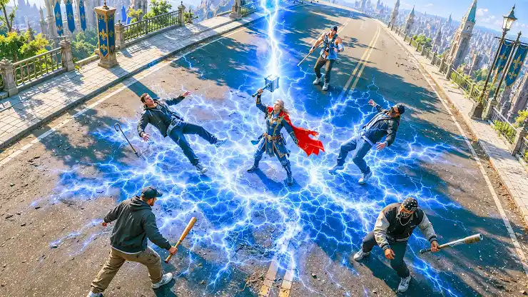 Storm Hammer Hero 3D screenshot 3