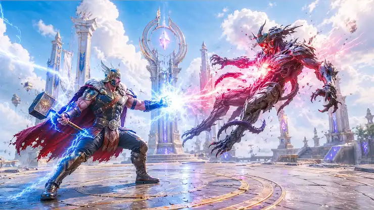 Storm Hammer Hero 3D screenshot 2