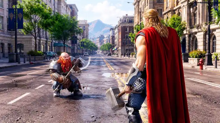 Storm Hammer Hero 3D screenshot 1