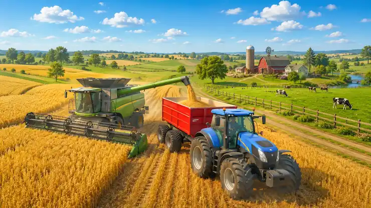 Tractor Driving: Farming Sim screenshot 2