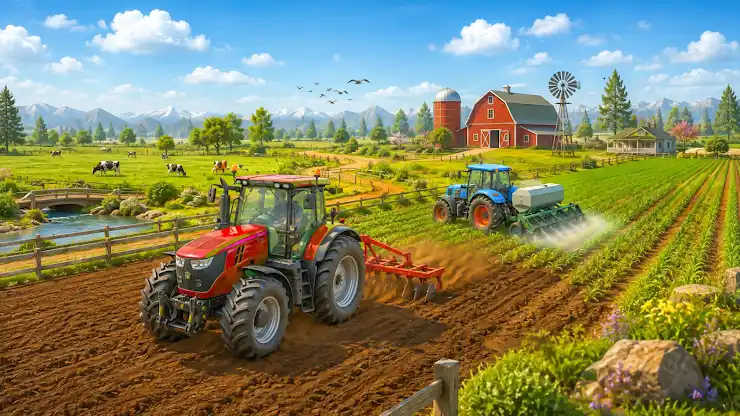 Tractor Driving: Farming Sim screenshot 1