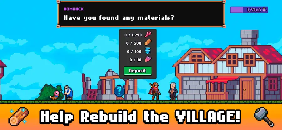 Idle Slayer - Pixel RPG screenshot 6