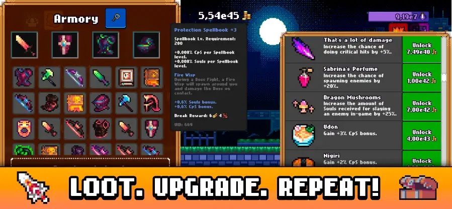 Idle Slayer - Pixel RPG screenshot 3