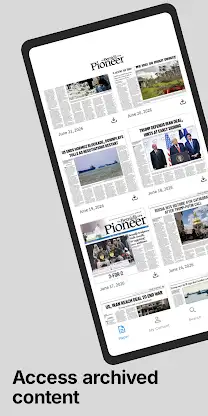 Bemidji Pioneer E-paper screenshot 2