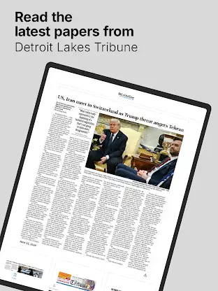 Detroit Lakes Tribune E-paper screenshot 6