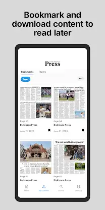 The Dickinson Press E-paper screenshot 4