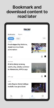 Grand Forks Herald screenshot 4