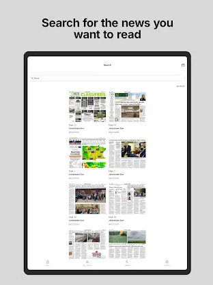 Jamestown Sun E-paper screenshot 10
