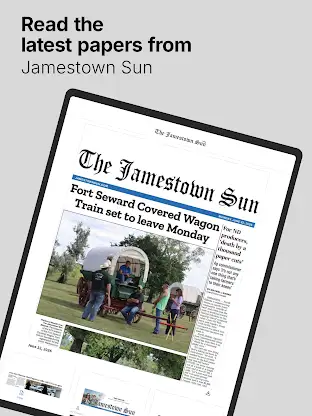 Jamestown Sun E-paper screenshot 6