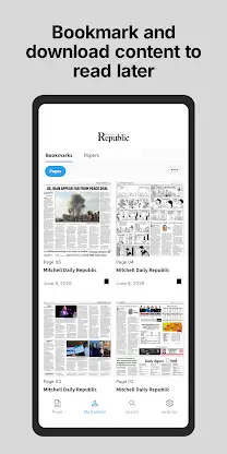 Mitchell Republic E-paper screenshot 4