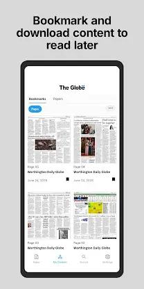 The Globe E-paper screenshot 4
