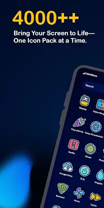 Sticker UI - Icon Pack Android screenshot 1