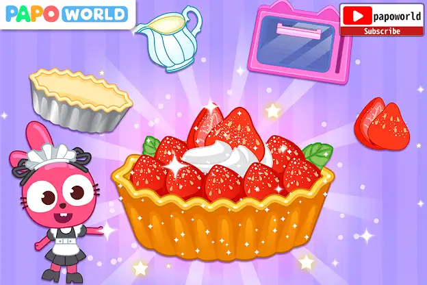 Papo Town Dessert Shop for kid screenshot 3