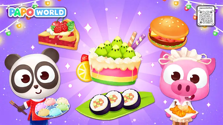 Papo Town Food Street screenshot 1