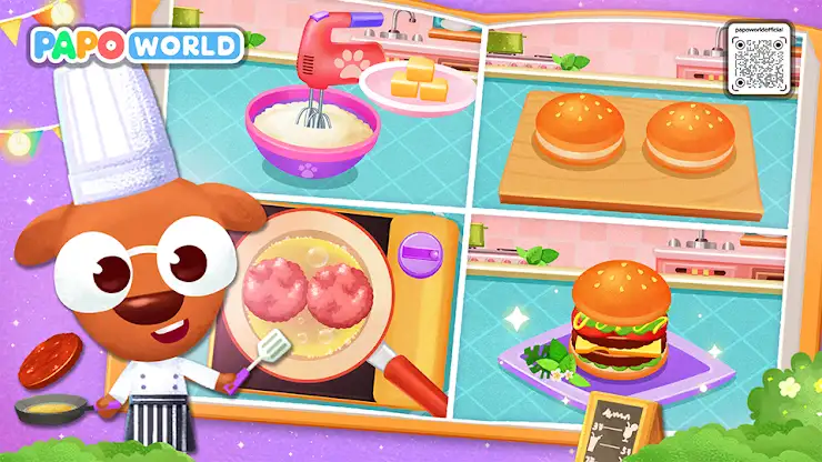 Papo Town Food Street screenshot 5