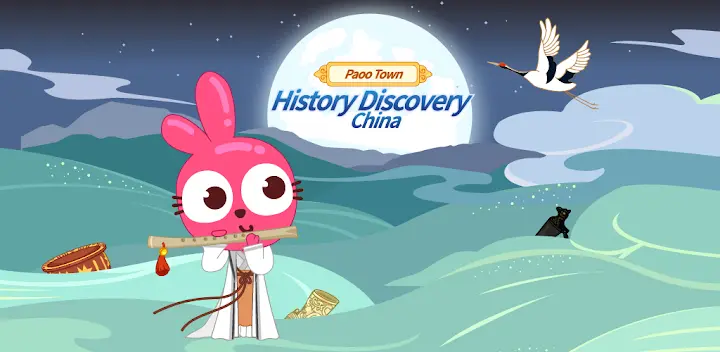 Papo Town History Discovery — Android game banner