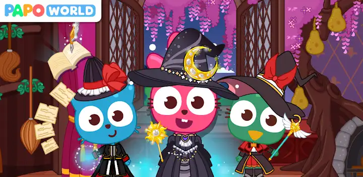Papo Town Magic World — Android game banner