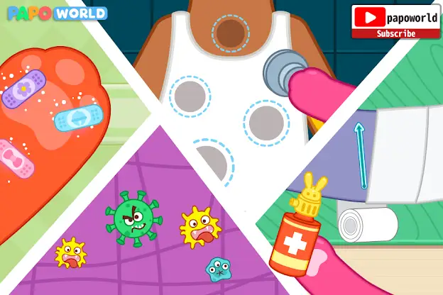 Papo Town: Hospital Story screenshot 2