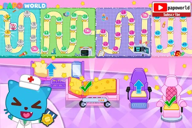 Papo Town: Hospital Story screenshot 1
