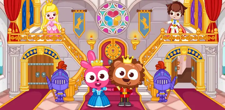 Papo Town Castle — Android game banner