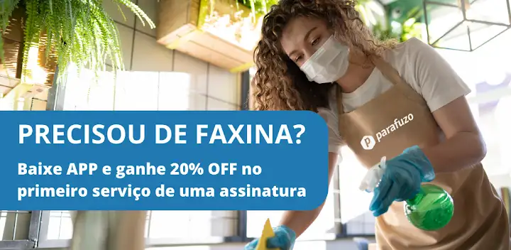 Parafuzo - Diarista e Faxina — Android app banner