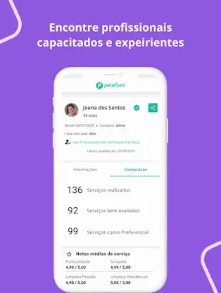 Parafuzo - Diarista e Faxina screenshot 5