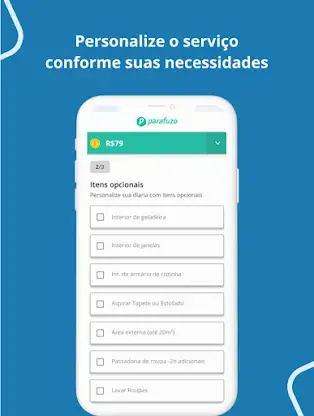 Parafuzo - Diarista e Faxina screenshot 2