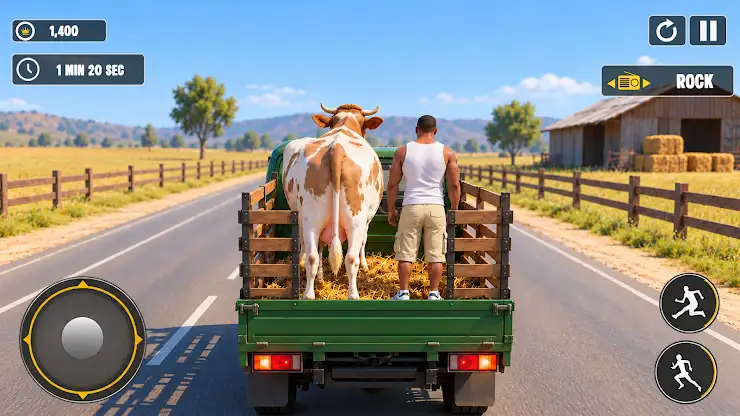 Animal Truck Transport 3D Game screenshot 2