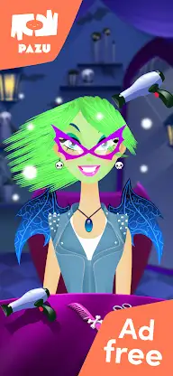 Girls Hair Salon Monsters screenshot 2