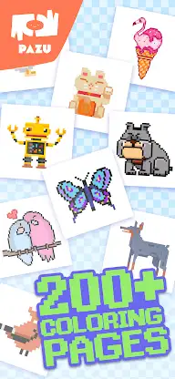 Pixel Coloring Games For Kids screenshot 4