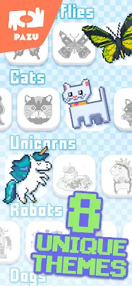 Pixel Coloring Games For Kids screenshot 5