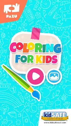 Coloring games for toddlers screenshot 1