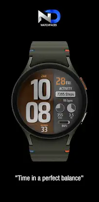 Big Numbers Watchface — NDW070 screenshot 3