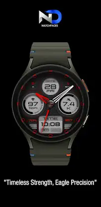 Hybrid Watchface — NDW071 screenshot 3