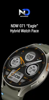 Hybrid Watchface — NDW071 screenshot 1
