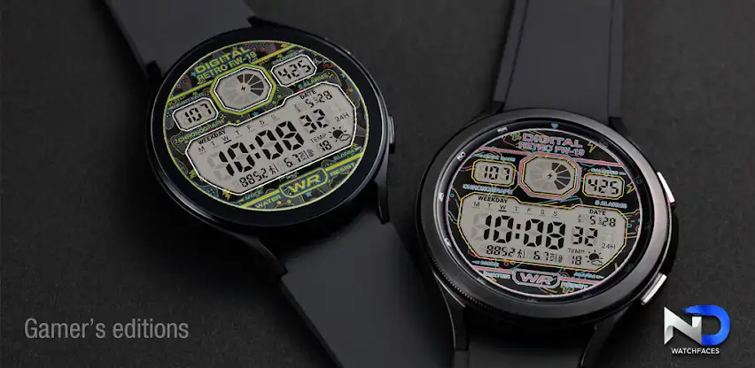 Digital Retro Watchface—NDW73 screenshot 7