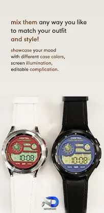 Digital Watchface — NDW072 screenshot 8