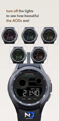 Digital Watchface — NDW072 screenshot 5