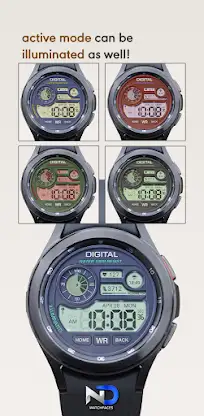 Digital Watchface — NDW072 screenshot 6